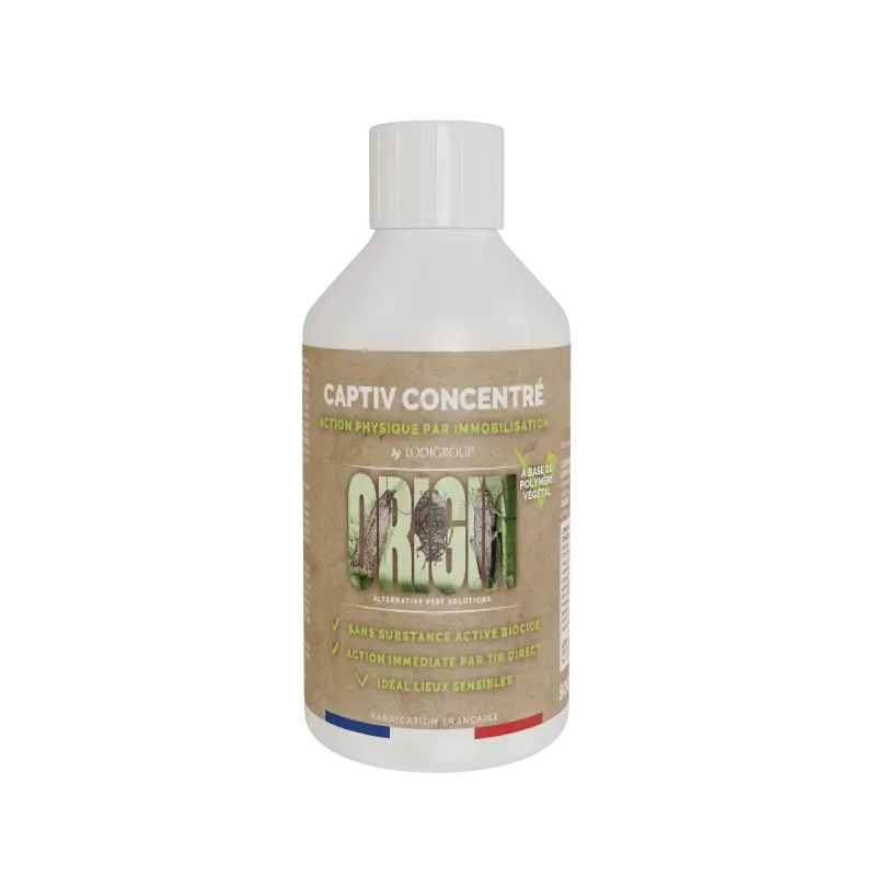 ORIGIN CAPTIV CONCENTRÉ – Insecticide 100 % Naturel Sans Substance Chimique Bear 3D Insecticide